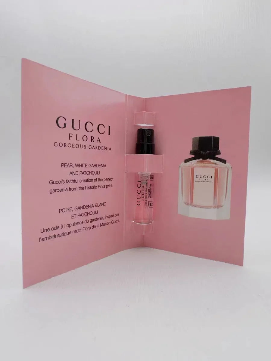 Flora for Gu OZ. +0.067Fl. Women / de 100ml/3.3oz Eau Toilette, 2ML Gardenia cci_ Gorgeous Perfume