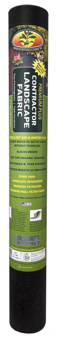 Plus Nettings American (Lifetime) REPREVE Contractor Landscape Recycled Fabric 3' x 100' Premium