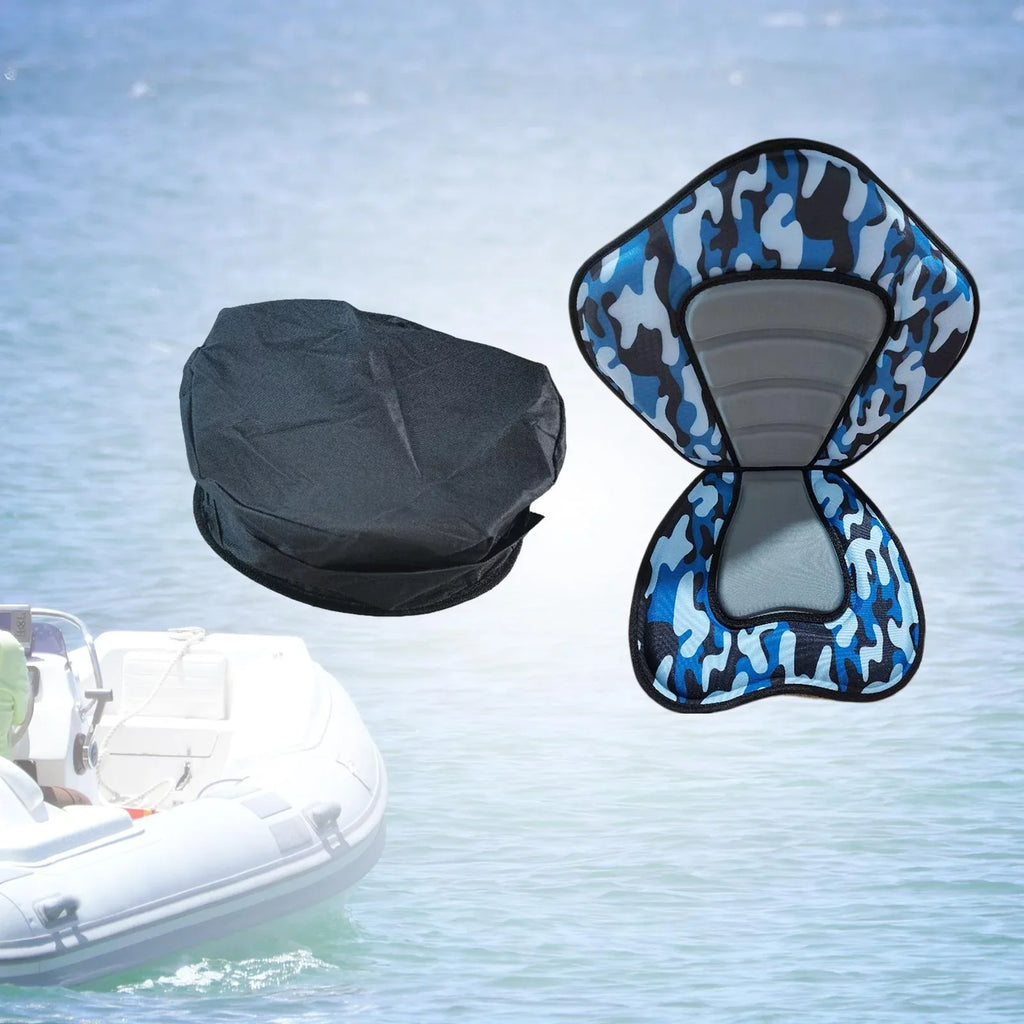 Support Detachable Fishing Back Canoes Strap for Stand Boat up Pad Adjustable Seat Kayaks Chair Sitting Kayak Seat Paddleboard Bleacher Seat