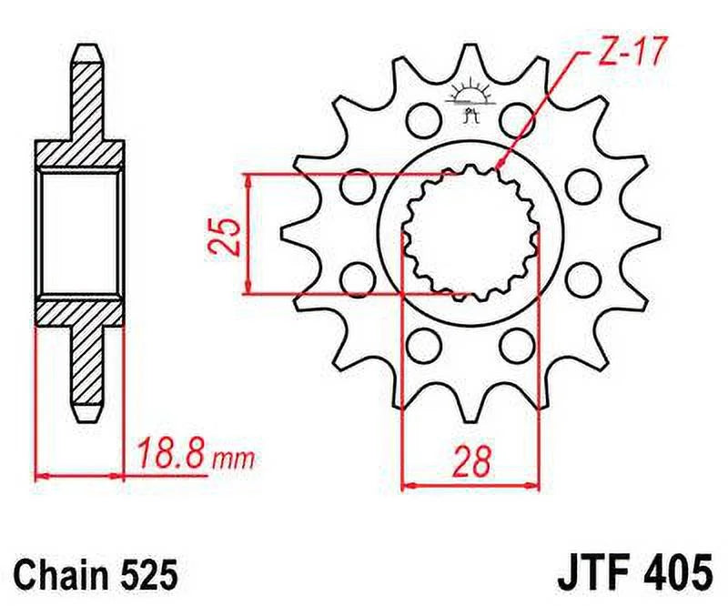 Kit 09-16 for BMW JT for Front F800 8.5mm bolts-K73 Sproket R-JTR6.47 Sprockets Rear &