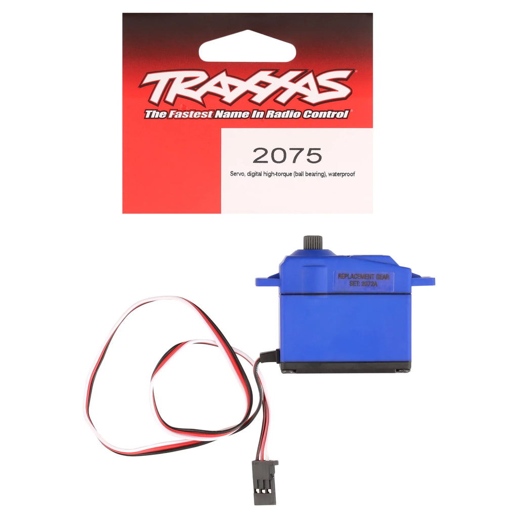 Traxxas High Waterproof at Torque 125 Ounces Torque Digital 6V of 2075 Servo,