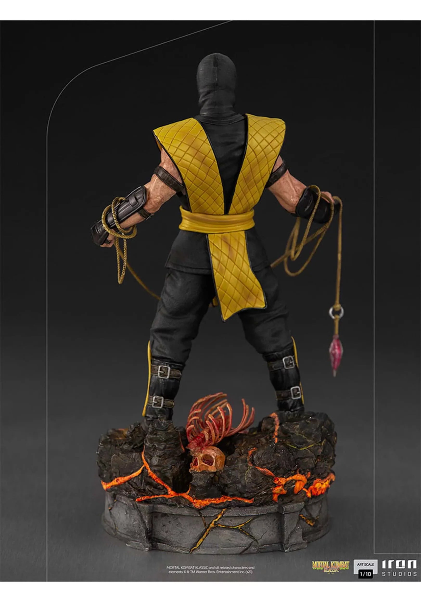 Scale Studios 1/10 Collectible Mortal - [COLLECTABLES] Art Scorpion Kombat - Statue, Iron
