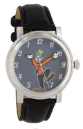 Vintage Disney Goofy Molded GY5001 Ticking Hand Watch Backward Quartz Style Watch