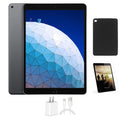 (Refurbished) Restored Gray, Charger Only, Air 16GB, Generic Wi-Fi 9.7-inch, Tempered Bundle: Apple Case, 2 Glass, Space with Comes iPad