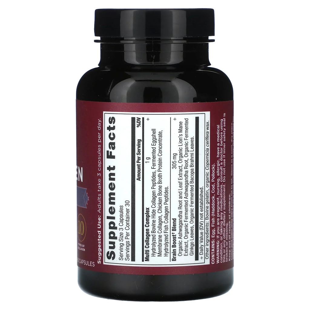 Multi Collagen Nutrition Ancient 90 Boost Caps Brain