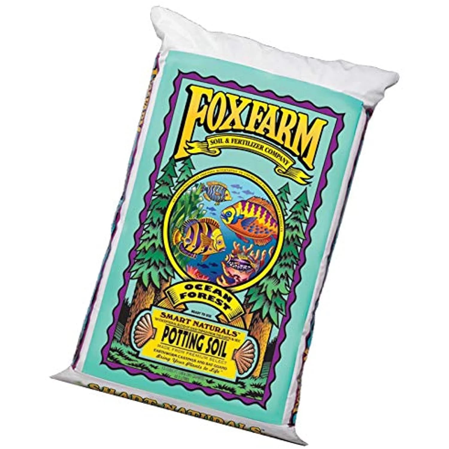 ft of Potting Soil, FoxFarm cu 1.5 Forest Ocean 3) (Pack