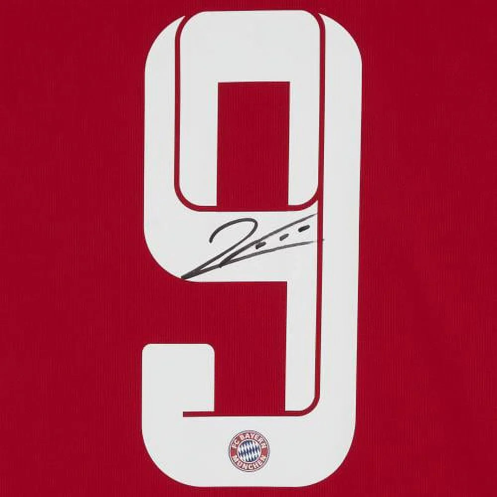 Red 2021 Robert Munich Adidas Bayern Lewandowski Fanatics Jersey -2022 - Certified Authentic Autographed