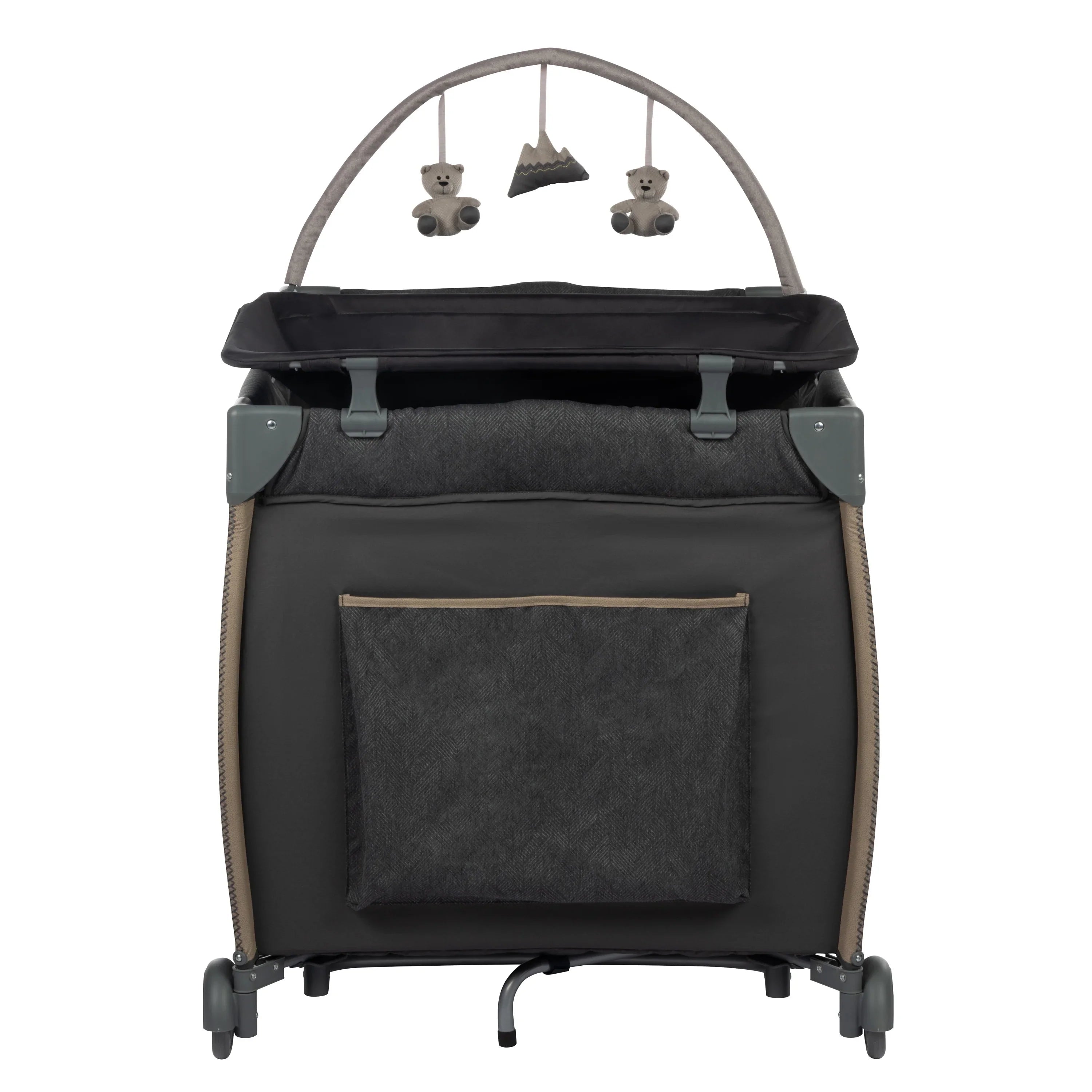 Full with Monbebe Point Rocking Bassinet, Size Castle Yard Play