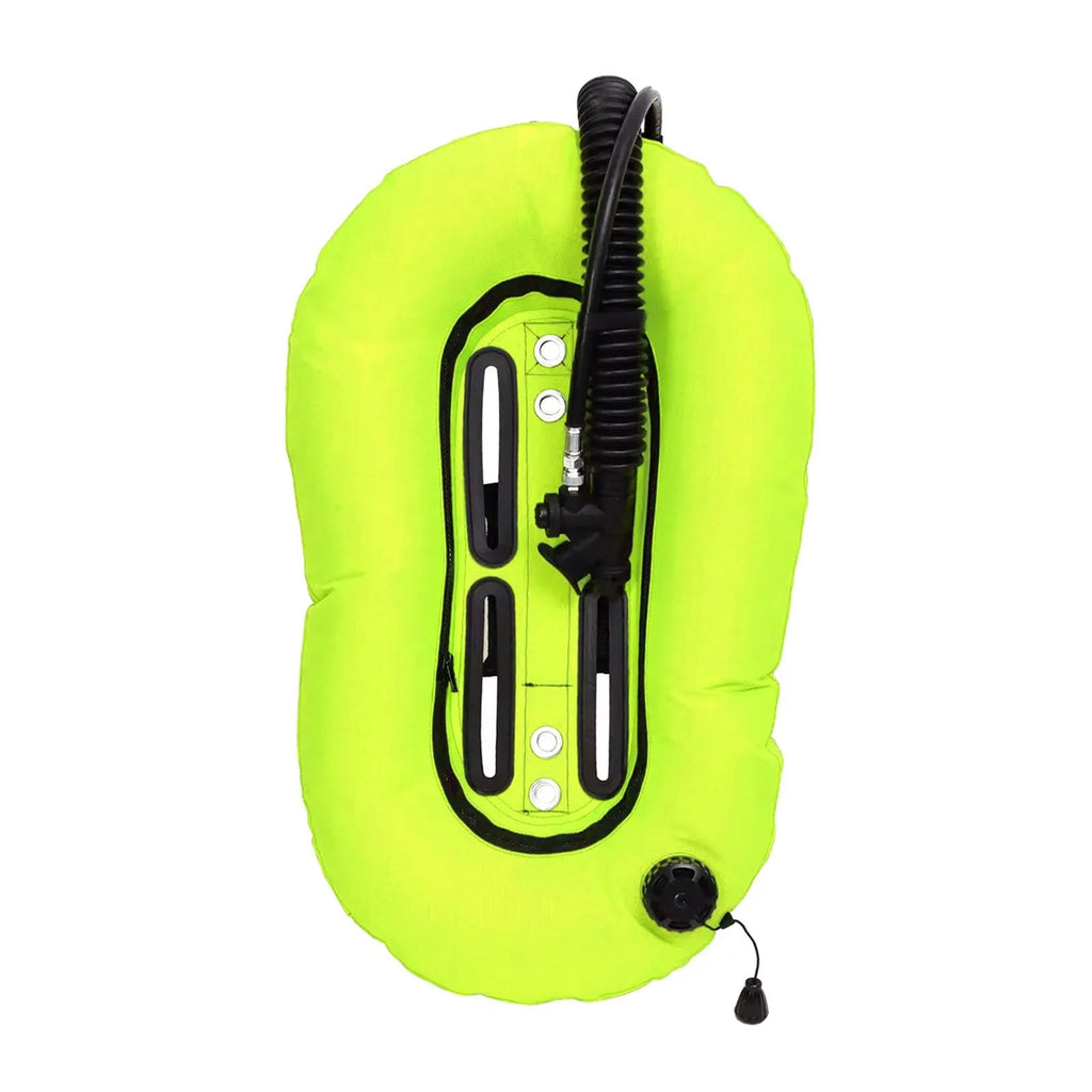 Scuba Wing Yellow Set Compensator,Easy BCD Use,Durability for Buoyancy funtasica Single Diving Diving to Snorkeling Scuba Adult Donut Tank,BCD