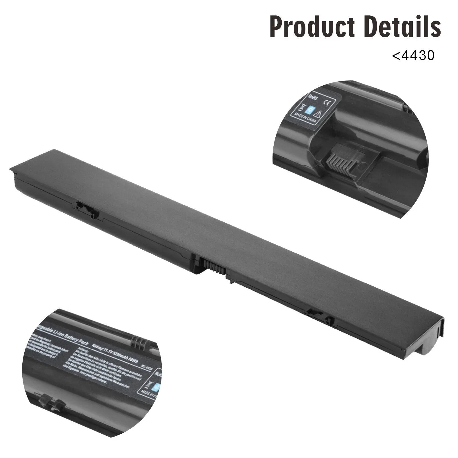 HP 4530s 650938-001 Probook For Battery 4430s PR06 4540S 4440S 633805-001 4330s