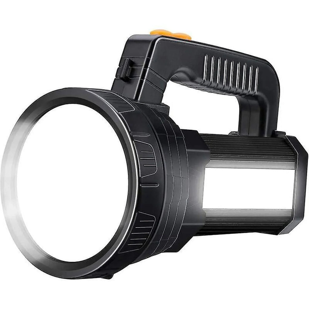 With Lumens Light Camping Flashlight Led Rechargeable 15000 Led Modes, Flashlight 6 Bright Super For Emergency (black) Waterproof