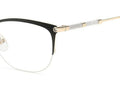 Herrera 0153 HER Carolina Gold Eyeglasses RHL Black