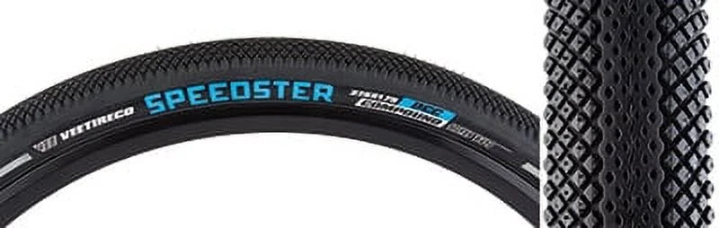 Vee Fold 50 Tire Speedster Blk/Black 27.5x1.75 & Rubber Tubeless Reflective TPI