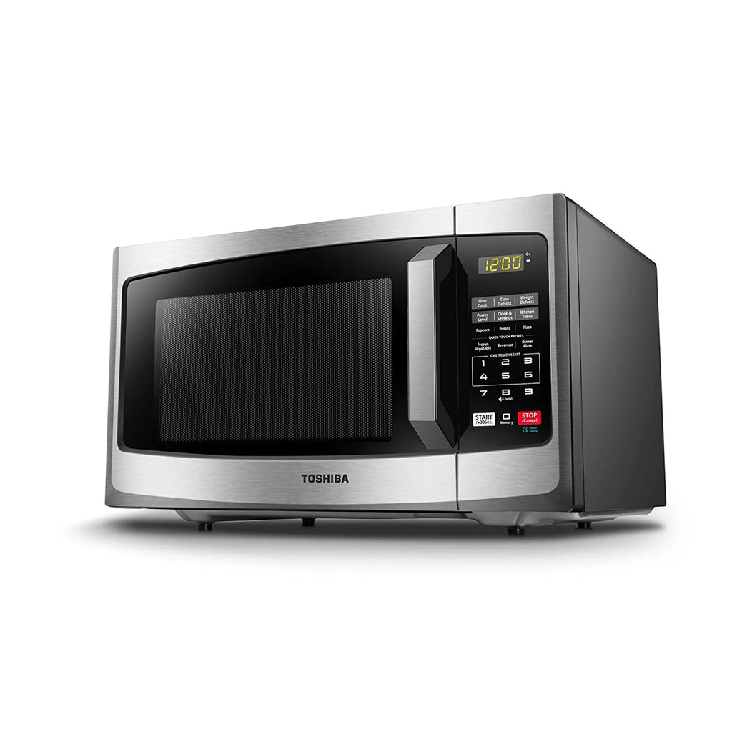 Toshiba ML2-EM25PAESS Stainless Ft. Steel Microwave, Cu. 0.9
