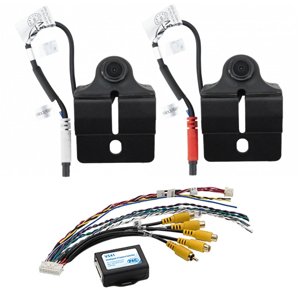 Camera Switcher Video with & JK Blind VS41 Spot Wrangler Compatible Monitors 480P AHD Echomaster Camera Kit For 720P/CVBS Input HDBJK NTSC