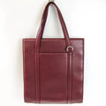 Bag Pre-Owned Tote Cabochon (Good) Cartier Women's Bordeaux Leather