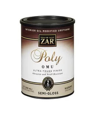 Polyurethane Max Clear 1 Ultra Semi-Gloss Qt. ZAR Zar