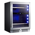 125 ELITE (ARFSE55R3S) Capacity, Steel Center, Avanti Beverage Series Stainless Can in