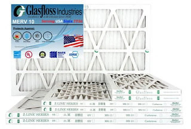 USA Glasfloss Pack Furnace inch) - Air 4 Filter 35.5x7/8 of Size: in x (Actual - - 10 12x36x1 MERV Made 11.5 -