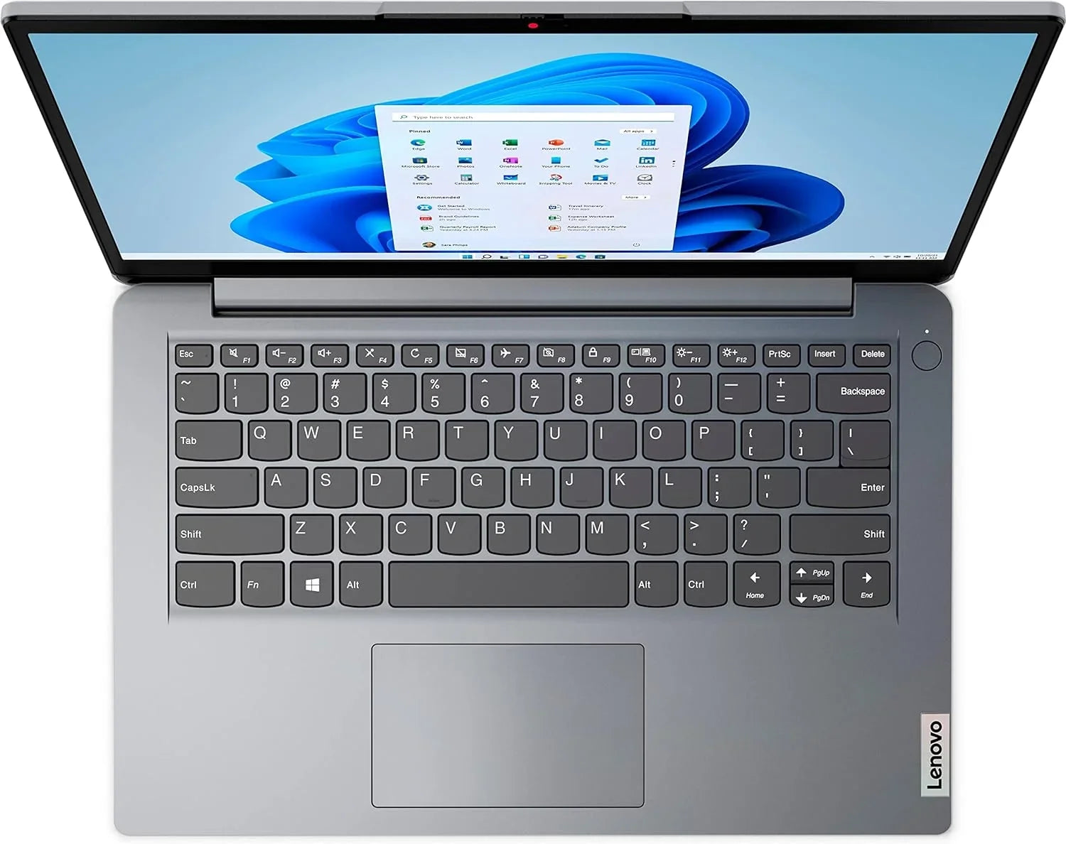 Computer, Lenovo Office 5.1, Laptop S Windows Grey, + DDR4 N5030 RAM, 6, Processor, Intel 1i IdeaPad 64GB 11 Silver Pentium Card, WiFi 14" Cloud 1-Year 365, 4GB eMMC Bluetooth 128GB SD