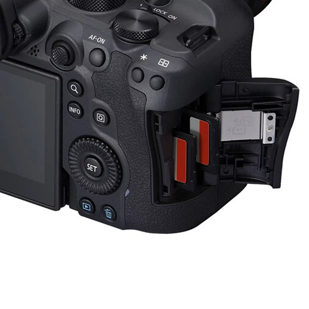 Mark Card + Case 64GB II Bundle + EOS R6 Canon with ZeeTech + Mirrorless Flash LED (Body) Camera Memory SanDisk Accessory