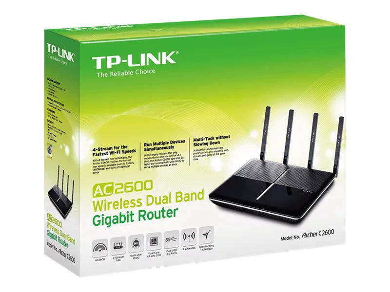 Gigabit C2600 ARCHER Dual-Band Tp-Link Router