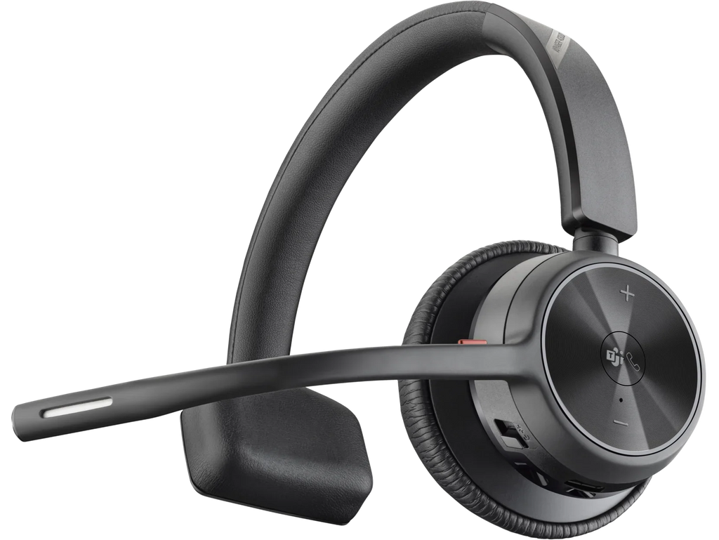 4310-M Headset - Teams 4.92 - - Wired/Wireless - - ft Mono - 164 - Bluetooth Over-the-head With 20 Stereo, Certified ft - Microsoft Binaural - 20 Charge kHz - Stand Voyager Hz ... Cable Poly Ear-cup -