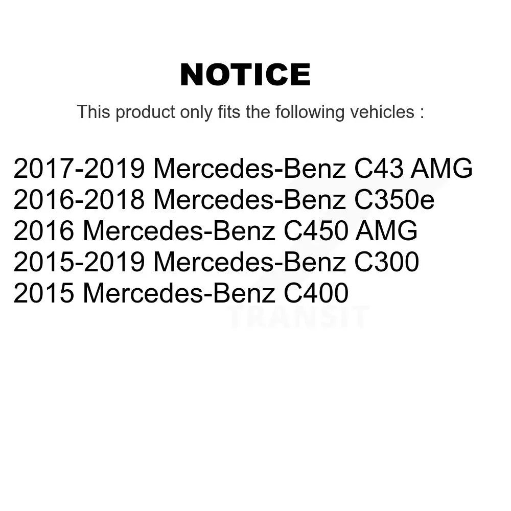 C43 Kit Rear Hub Front AMG C450 C300 Assembly Mercedes-Benz & C350e For Wheel Bearing C400 K70-101857