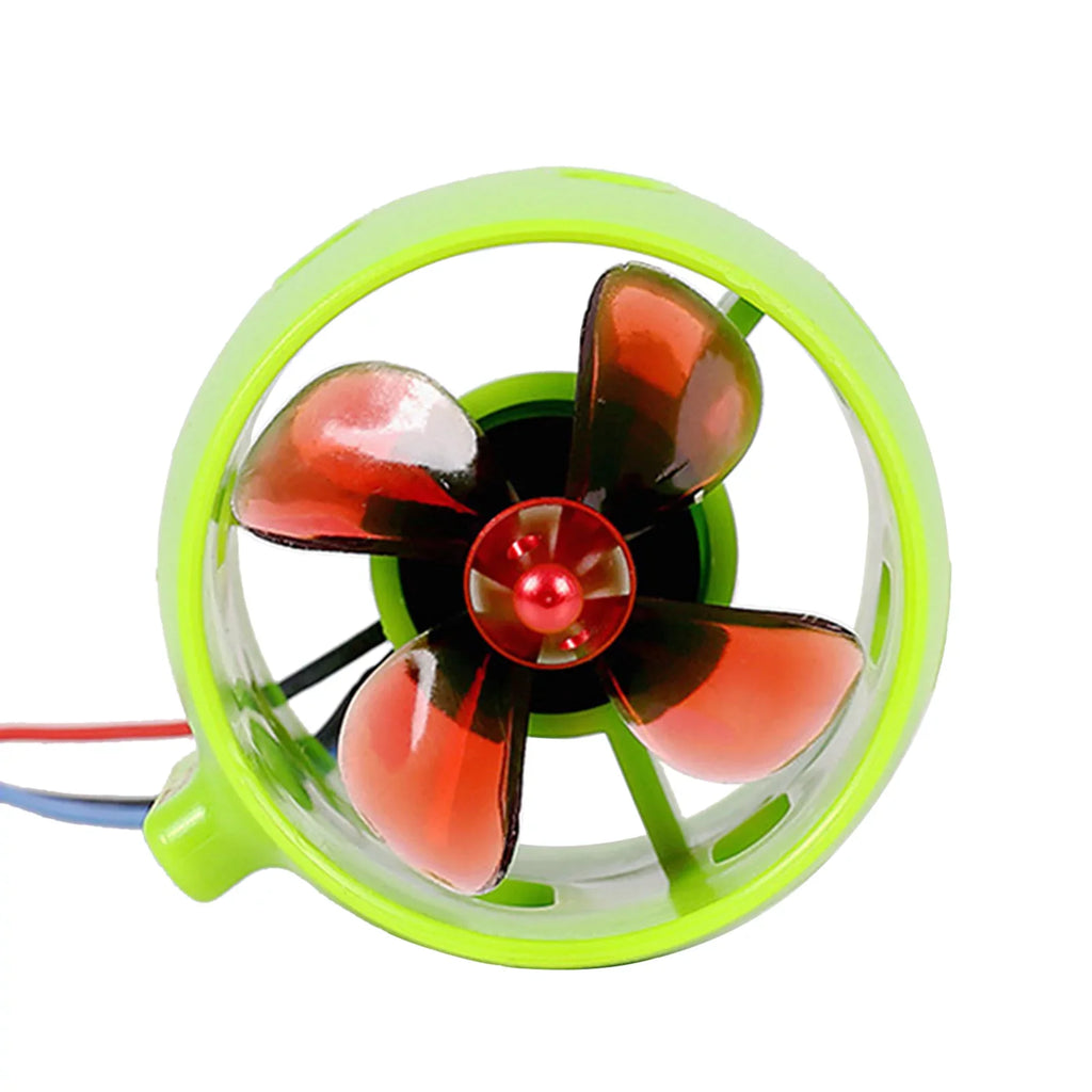 Nest 1000KV Clockwise Underwater OWSOO Drive Engine Motor Waterproof Brushless Ship Electric Bait Boat Motor for 4-Blade with 12-24V with Propellers