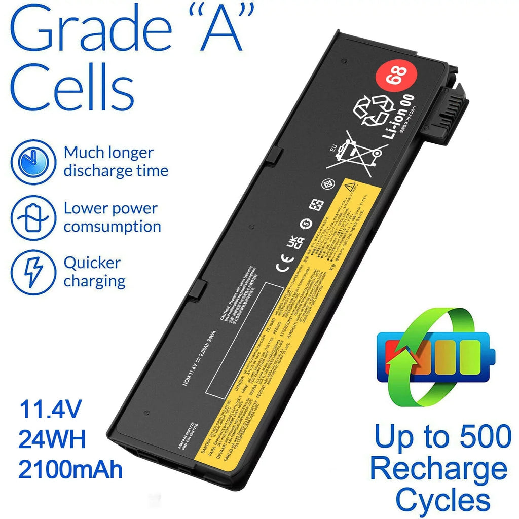 45N1127 T450s X250 T440 ThinkPad Lenovo Battery X240 for 45N1126 45N1127 68 10x