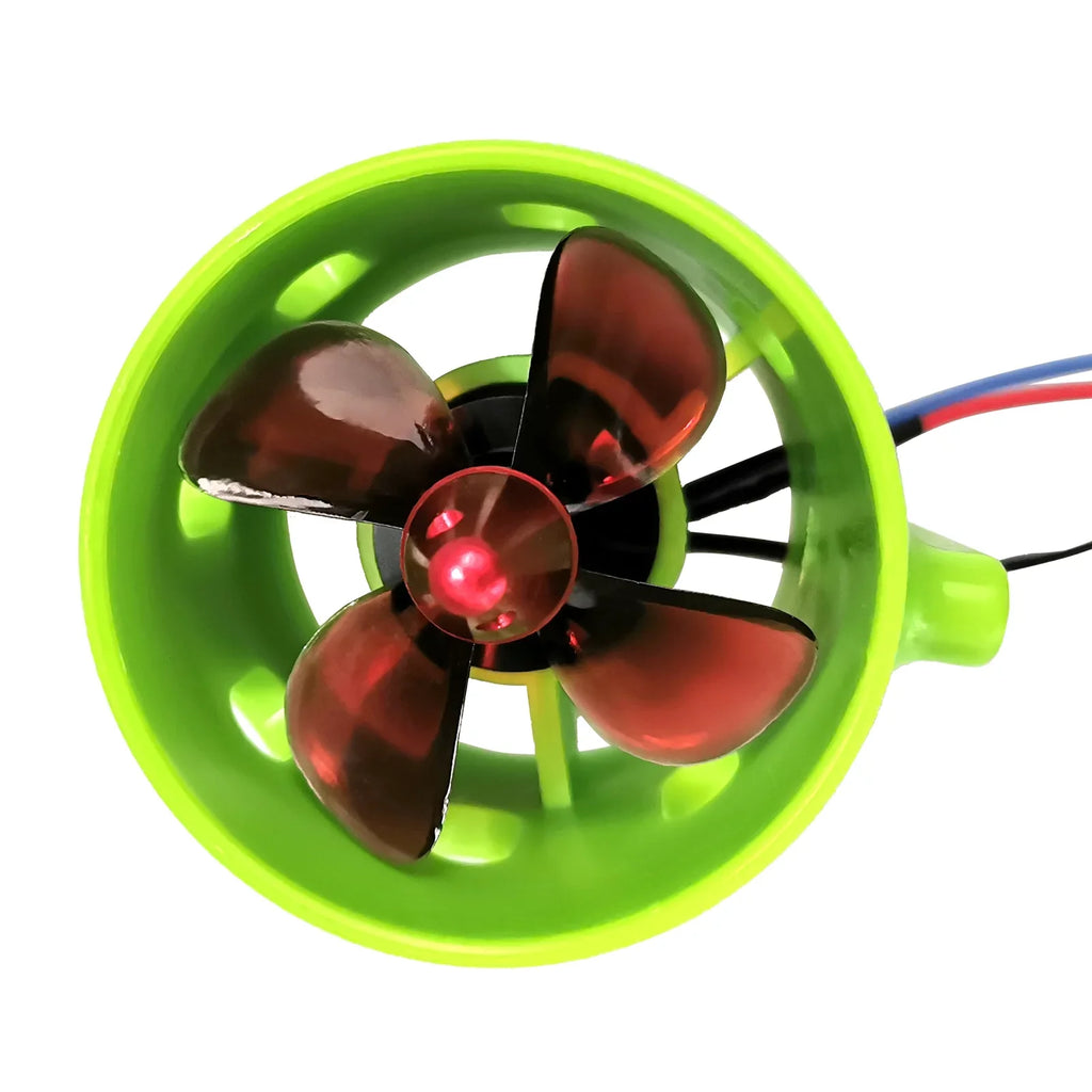 Nest 1000KV Clockwise Underwater OWSOO Drive Engine Motor Waterproof Brushless Ship Electric Bait Boat Motor for 4-Blade with 12-24V with Propellers