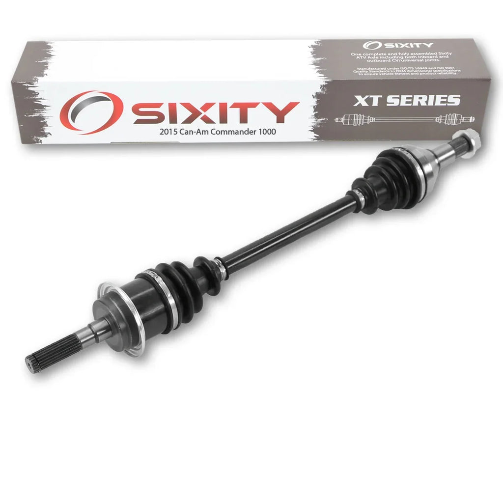 Right - Axle DPS Front Sixity 1000 compatible XT 4X4 XT with Can-Am 1000 2015 MAX Commander