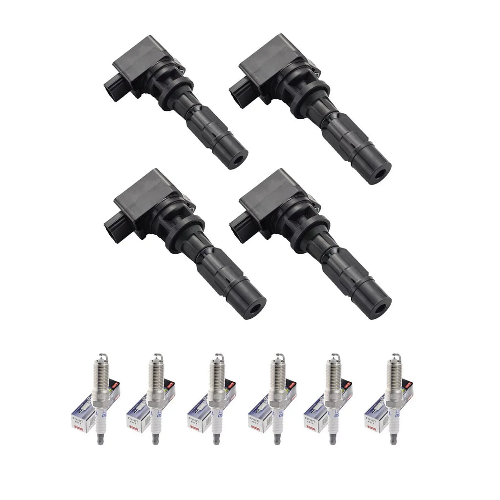 3 Coils UF604 Mazda Denso Mazda Spark 2008-2015 Compatible 2.5L Plugs ISA and Ignition 5 with 2.3L