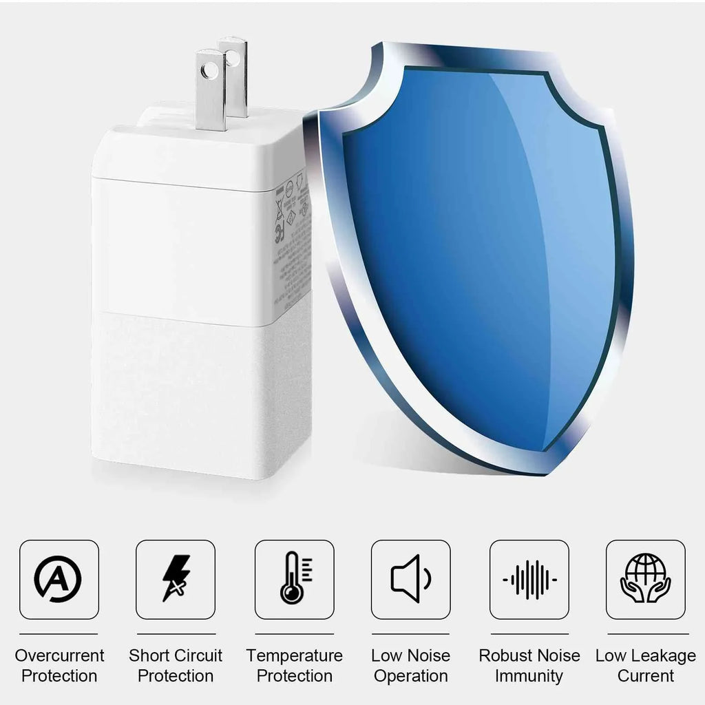 Power UrbanX 14/Armor USB Armor High-Speed Ports Travel iPhone, Armor Armor with USB-C Dual 5G, 16 Samsung with 65W Ulefone & Charging Pro/Power 15/Power Charger 14 Pro/Armor 12 Fast 3 Compatible