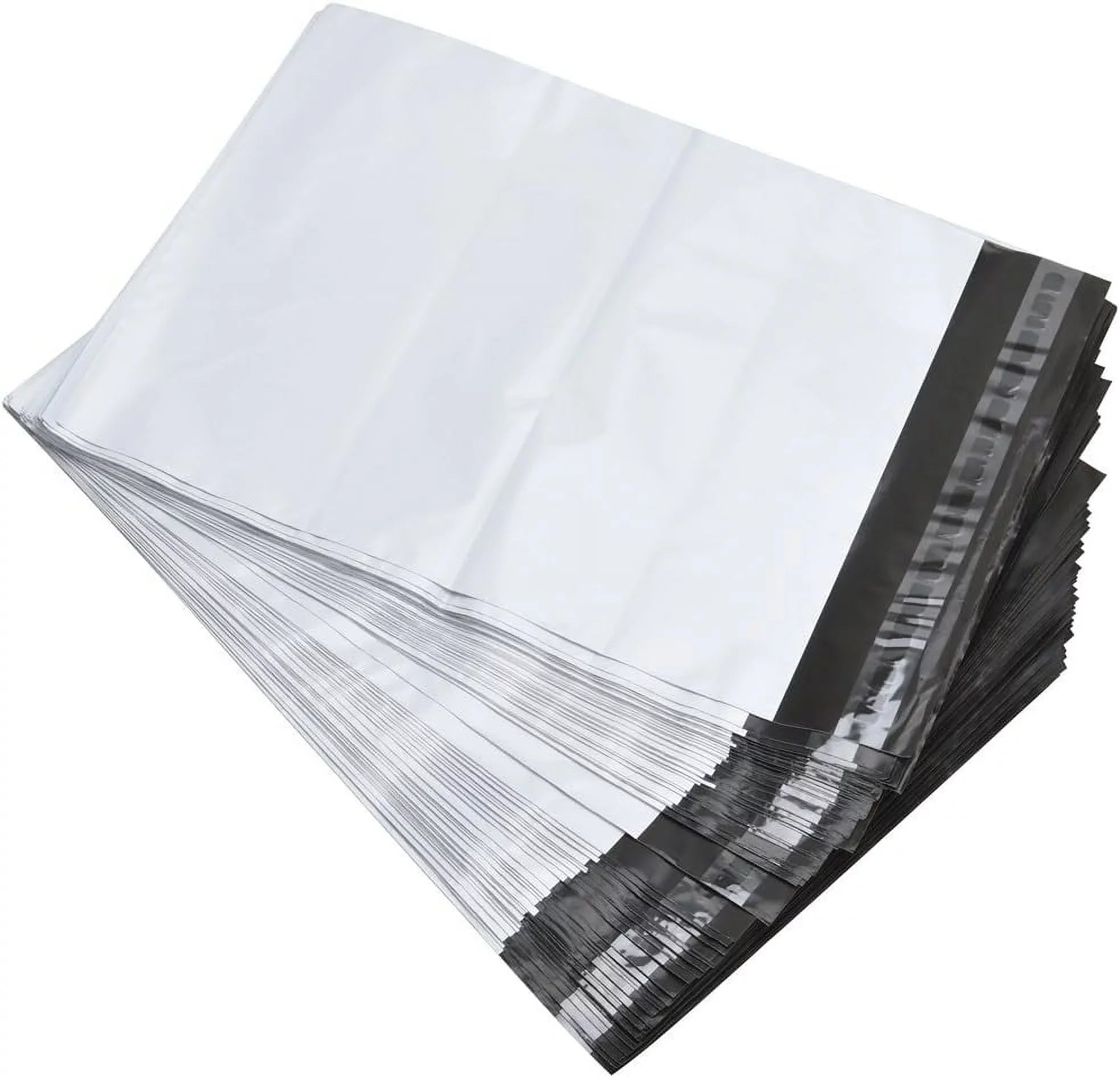 12x15.5 NefLaca 400 Pack Poly Mailers White