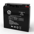 22Ah Brand Jr an Battery Is Alante 12V Technologies - AJC Replacement Wheelchair GP-200 Golden This