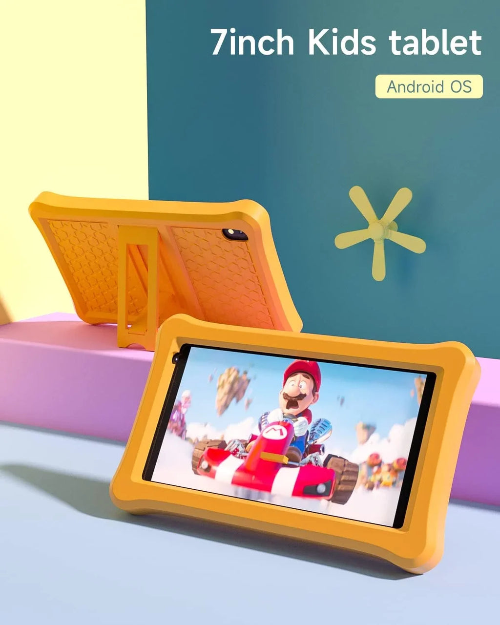 Shockproof Android 7 ROM with inch 2GB Dual 11 Toddler for Tablet 32GB Tablet Tablet Camera Learning Tablet Case, Kids WiFi, RAM Bluetooth, Case Kids, with