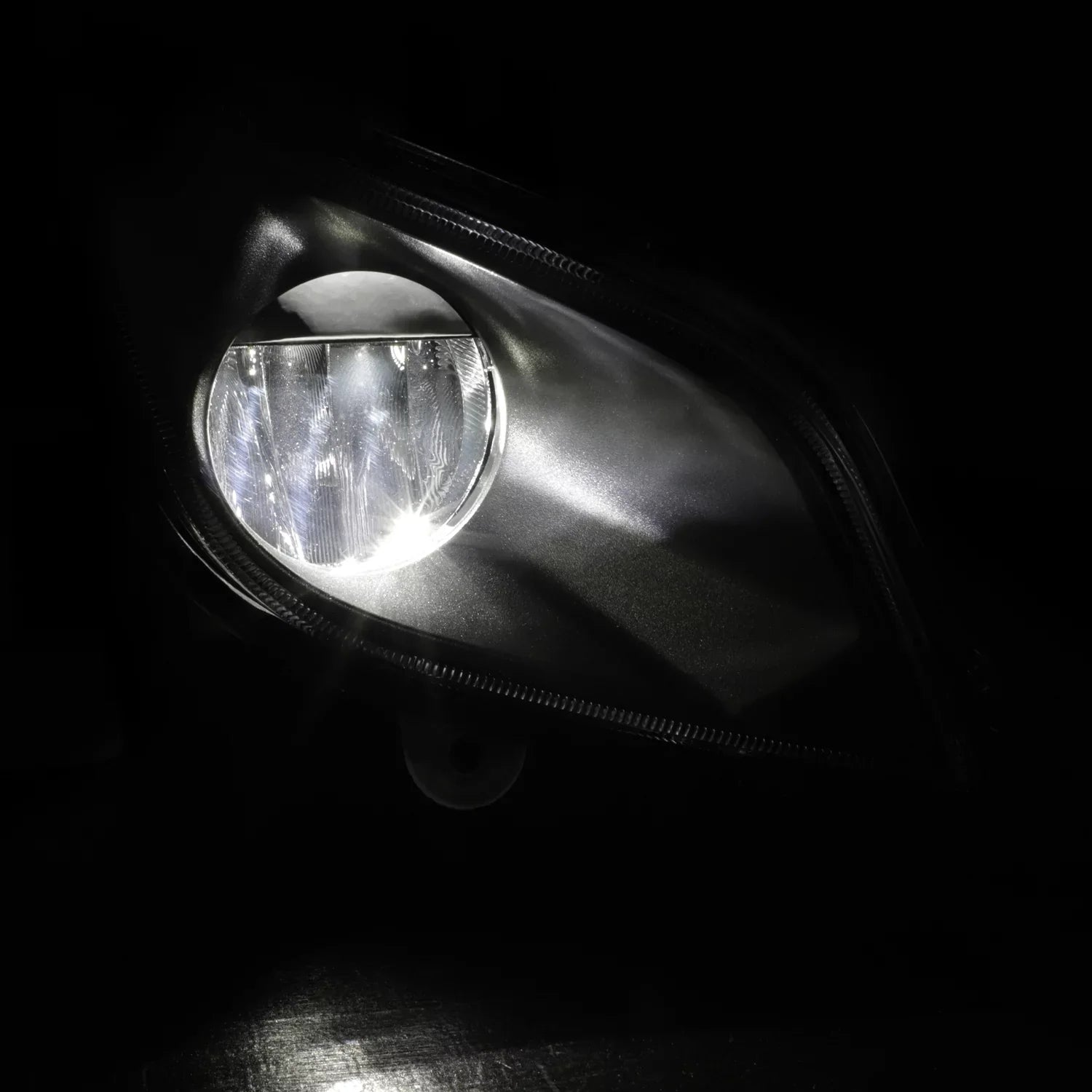 Light Fit Lamp Black 2022 2020 Freightliner 126 Style Side Fog Passenger OE 2018 Class 8 - Truck Cascadia 2023 AKKON 2021 2019 LED