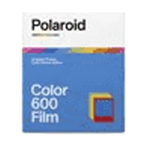 Color OneStep 600 Film Polaroid with & Accessory Flash Bundle Instant Camera 600