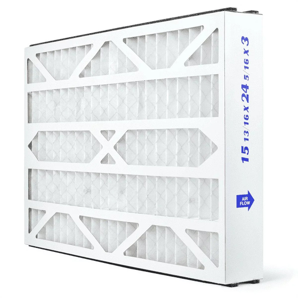 16" 6-Pk X 25" MERV Air 3" Filter Bear Replacement, 8 X