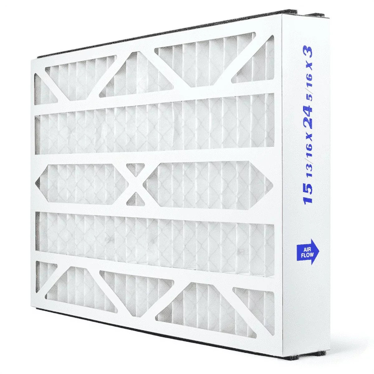 16" 6-Pk X 25" MERV Air 3" Filter Bear Replacement, 8 X