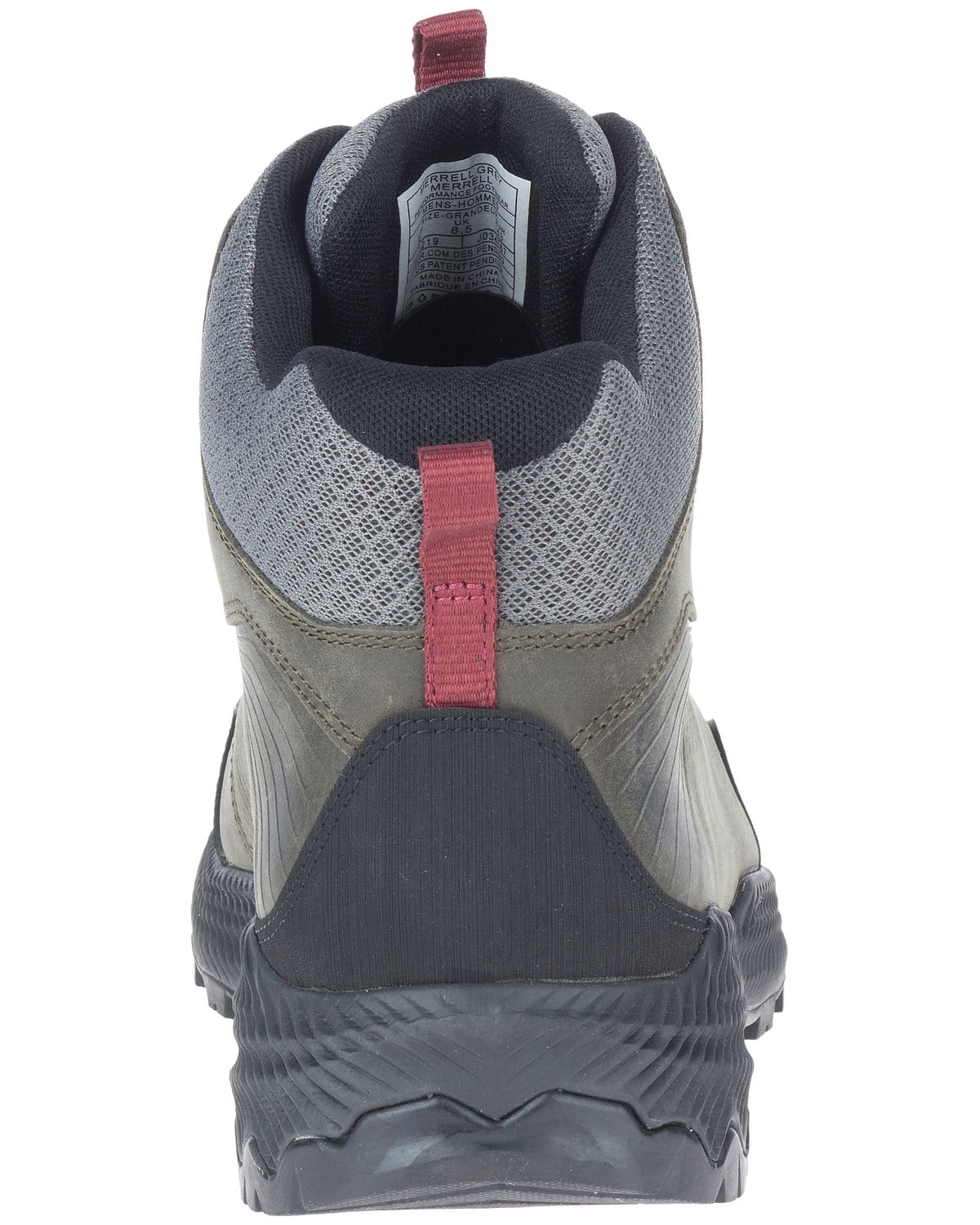 13 Boot US Men's Forestbound Grey Waterproof Soft Hiking Toe D(M) Merrell
