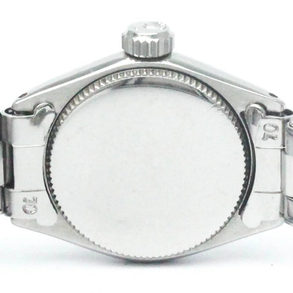 (Fair) Hand-Winding ROLEX Precision Steel BF565424 Watch 6525 Mens Pre-Owned Vintage Stainless