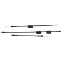 & for Pair E150 E250 Driver 2 Side Rear Cables Door Set Van Latch of Passenger