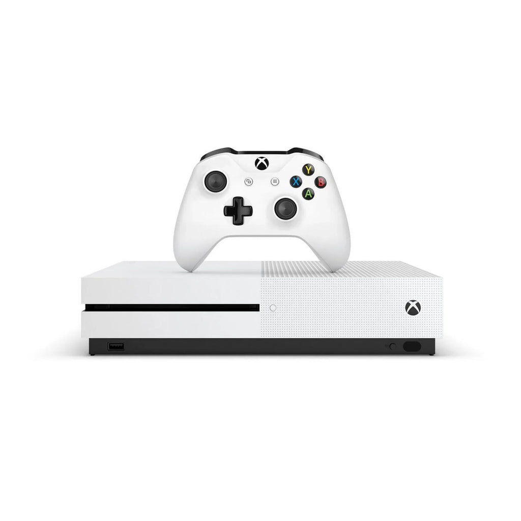 2 (Refurbished: with 4K Kit Controller, Bundle Pre-Owned One S White BOLT HD Cleaning Microsoft with Ultra AXTION Like 1TB Xbox Headset New)