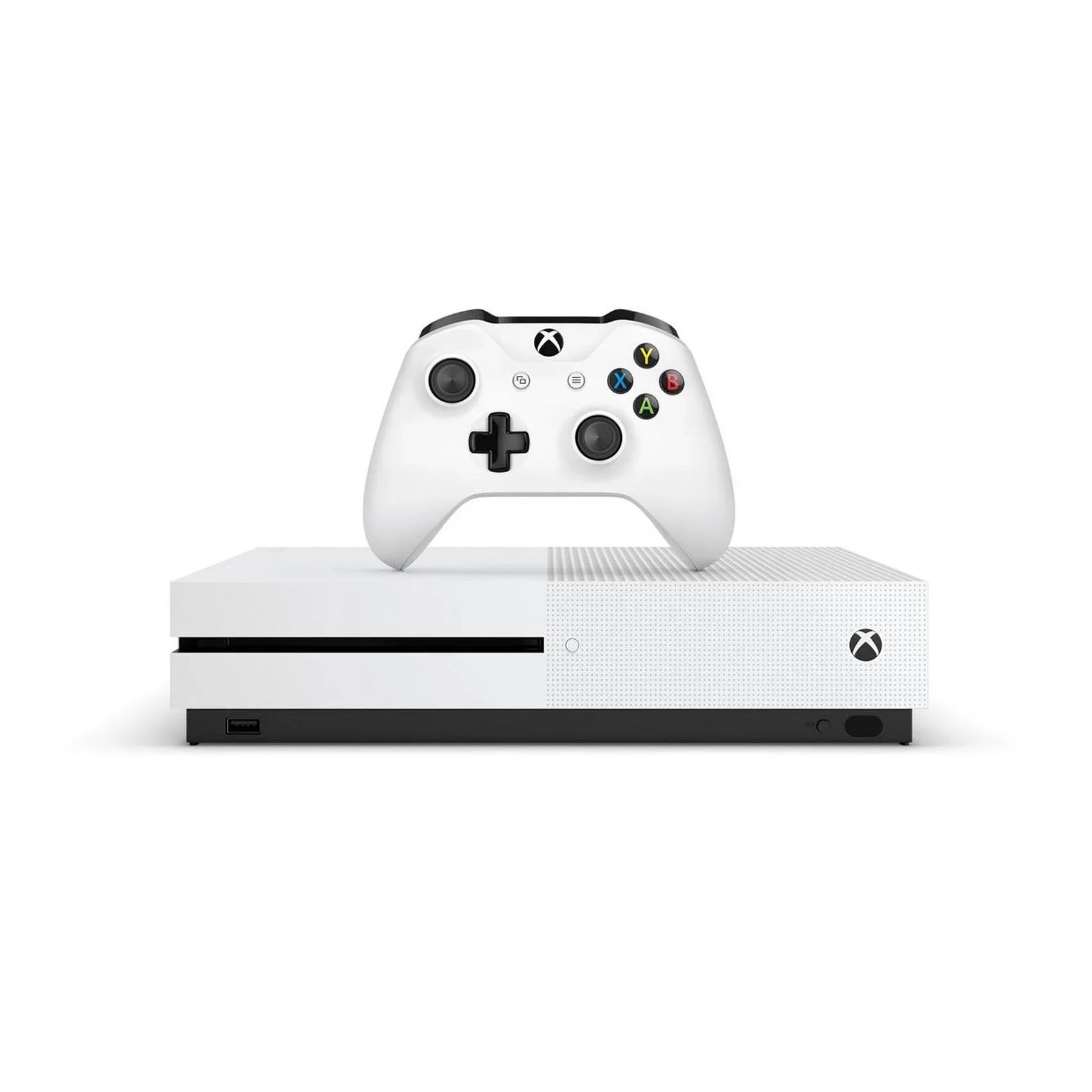 2 (Refurbished: with 4K Kit Controller, Bundle Pre-Owned One S White BOLT HD Cleaning Microsoft with Ultra AXTION Like 1TB Xbox Headset New)
