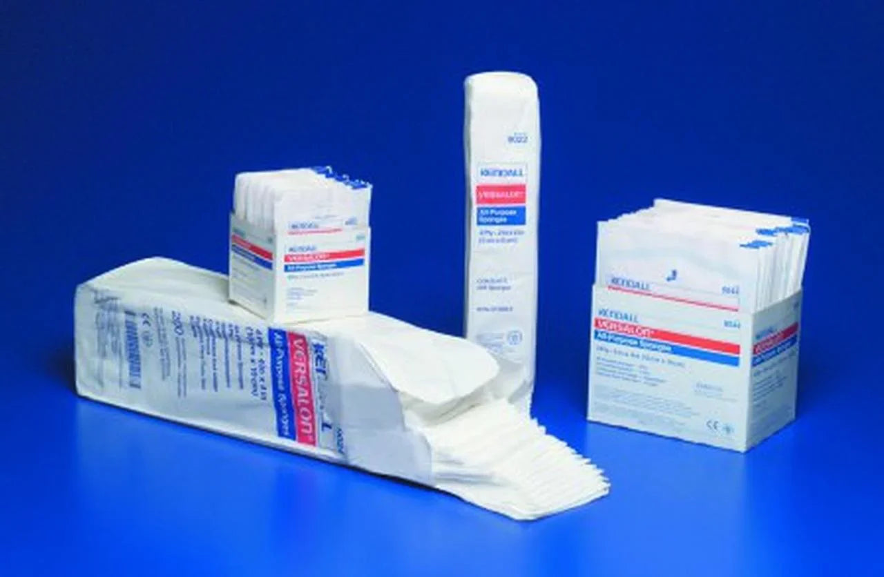 Sterile, Rayon Polyester 4 4-Ply Sponge 4 8044-- - of Case Square NonWoven 1200 / Curity X Inch