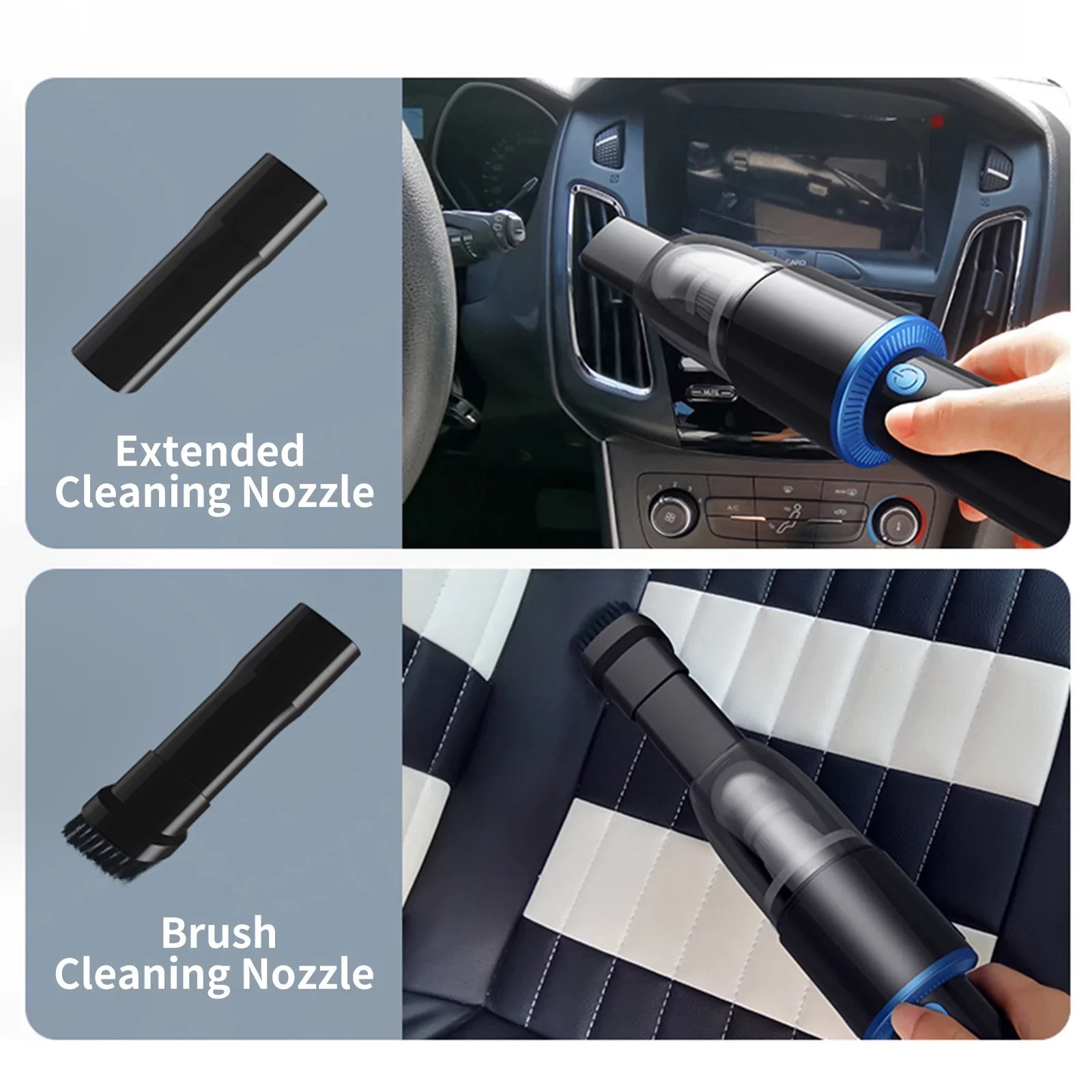10000Pa 120W Cleaner Dust Suction Strong Cleaner Portable Home Hair Office Pet Car Cleaner for USB Handheld Anself Cleaning Gravel