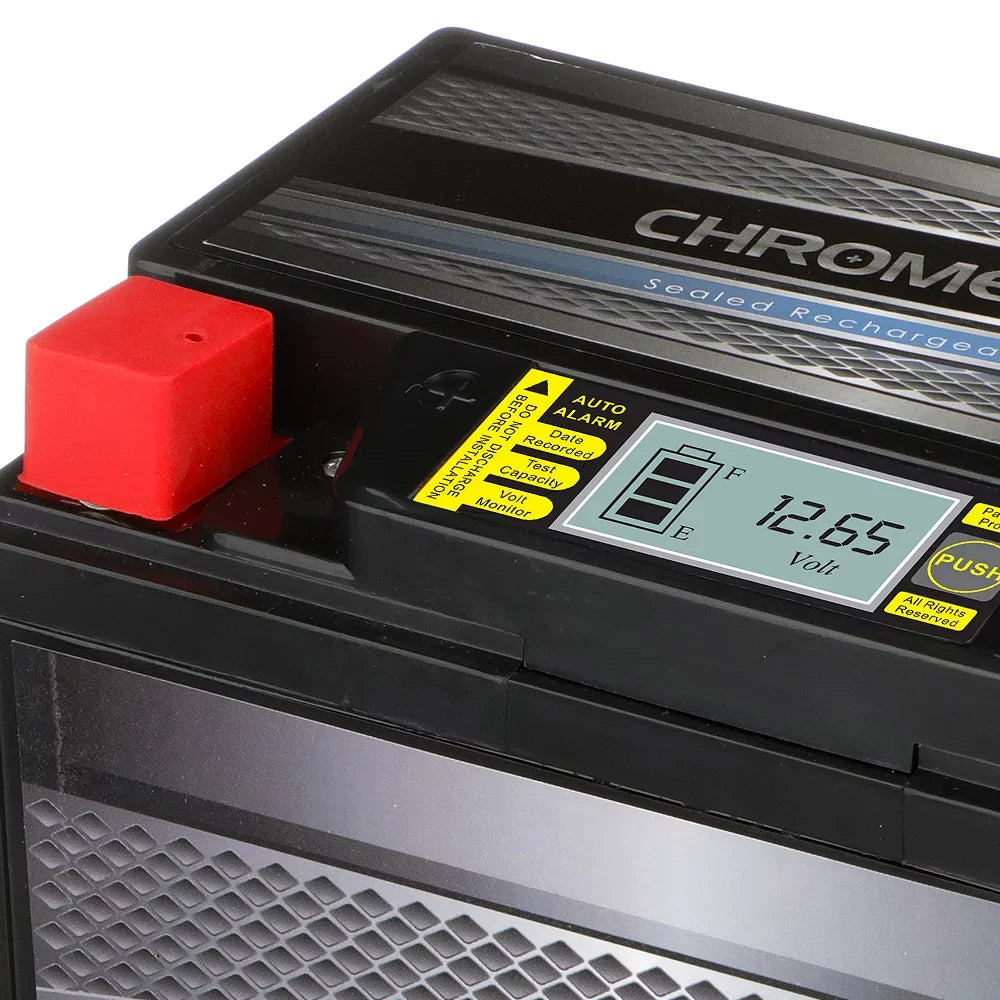 Battery Chrome For Pro Motorcycle Ytx12-Bs 1000Cc Gsx-R1000 2002 Battery Igel Suzuki