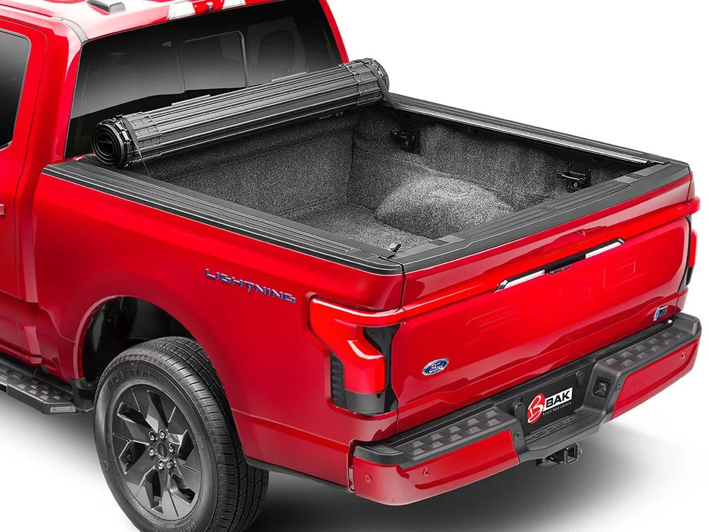 BAK Bed Revolver Hard | F-150 Compatible Bed Ford Cover | 2023 8' Rolling 2021 RealTruck by Tonneau - X4s with 2" 80338 Truck (97.6")
